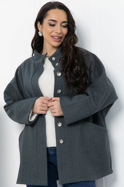 Жакет Вместе навсегда (темно-серый) Б12804-4М - Lt collection фото 9