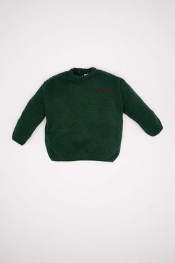 Свитер с принтом для маленьких мальчиков