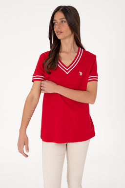 Kad_n K_rm_z_ V Yaka Ti__rt Sepette S_rpriz _ndirim - U.s. polo assn фото 3