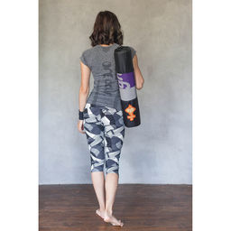 Чехол для йога-коврика Sangh, 6822 см, для толщины до 6 мм, цвет чёрный  фото 5