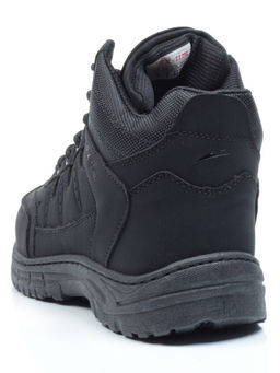 03-CRK7707-7 BLACK Ботинки зимние мужские (искусственные материалы)