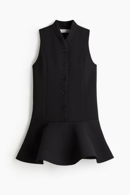 Vestido liso con falda circular