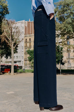 CARGO TROUSERS WITH BELT - Zara фото 3