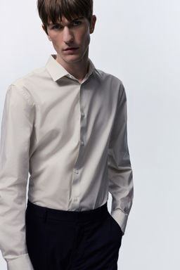 Camisa de facil planchado Slim Fit - H&m фото 2