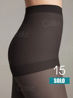 CONTE SOLO 15 Полуматовые колготки с усиленным торсом shade - Conte elegant фото 10