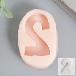 Молд силикон "Цифра 2" 4,2х2,5 см