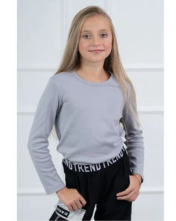 Лонгслив дл/рук ИН, цвет Св.Серый, 100%х/б