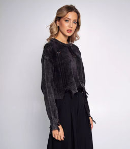 Джемпер #КТ869 (2), чёрный - Dommod фото 2