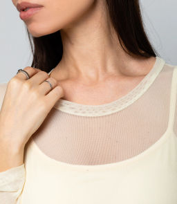 Топ #КТ202 (12), кремовый