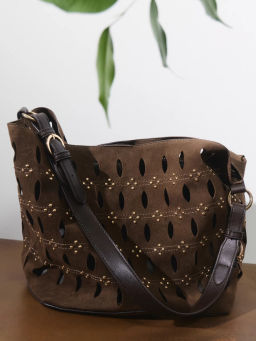 Сумка с перфорацией / Zarina фото 2