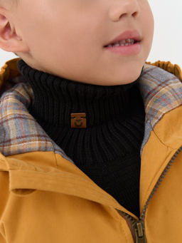 Манишка хлопковая Уголь - Bungly фото 5