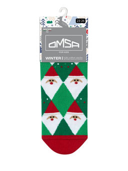 (Omsa) Calzino 21N62 плюш (санта)  фото 2