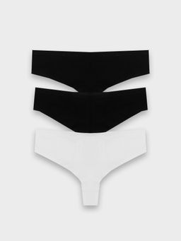 Цена за 2 штуки! Трусы бразилиана женские в наборе, 3 шт - Mark formelle фото 9