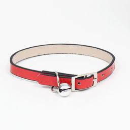 Ошейник лаковый Радуга, 30 х 1 см, разноцветный - Пижон фото 2