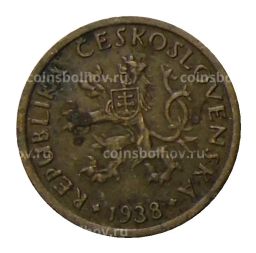 10 геллеров 1938 года Чехословакия