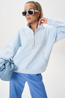 Свитшот Деми (голубой) - Эльза фото 16