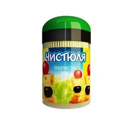 ЧИСТЮЛЯ зубочистки 250шт