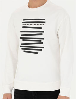 Ekru Regular Fit Sweatshirt - Pierre cardin фото 6