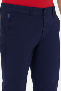 Erkek Slim Fit Lacivert Kanvas Pantolon - U.s. polo assn фото 5