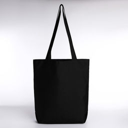 Сумка шопер Листья, 40х12х38, цвет черный - Nazamok фото 4