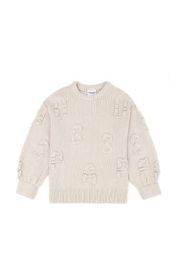 U. S. Polo Assn Кремовый свитер для девочки - U.s. polo assn фото 6