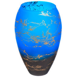 Ваза Ст 24см Клавдия Паутинка-3 большая 2701522112 (286612) /DANIKS/  фото 2