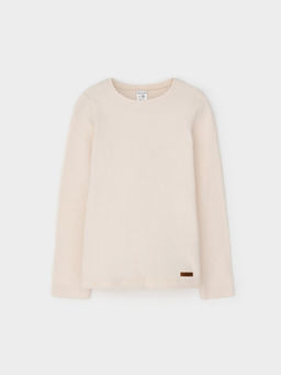 КР 302673/айвори джемпер (лонгслив) для дев