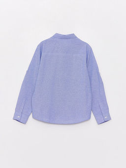 Basic Uzun Kollu Erkek ?ocuk G?mlek