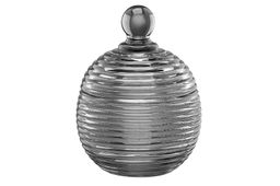 Горшочек д/меда 150 мл 8,2*8,2*11 см Каскад серый, стекло - Elan gallery фото 6