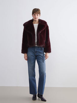 Ceket Yaka Kad?n K?rk Mont