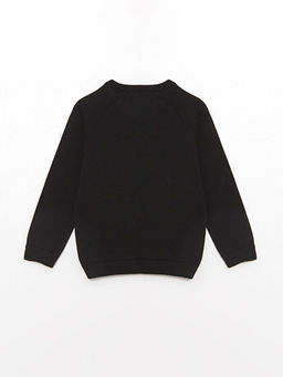 Bisiklet Yaka Uzun Kollu Erkek Bebek Triko Kazak - Waikiki фото 2