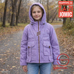 Подростковая куртка для девочки