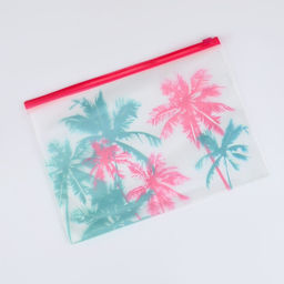 Сумка для купальника «Пальма», 24×17 см, розовый