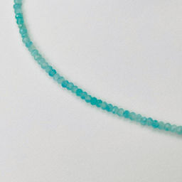 Колье из Амазонита и Лунного камня