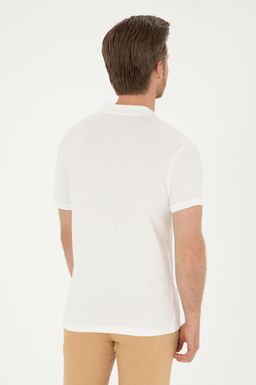 U. S. Polo Assn / Мужская футболка цвета экрю - U.s. polo assn фото 12