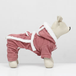 Комбинезон Малыш, размер XS (ДС 20 см, ОГ 30 см, ОШ 20 см), розовый - Simaland фото 2