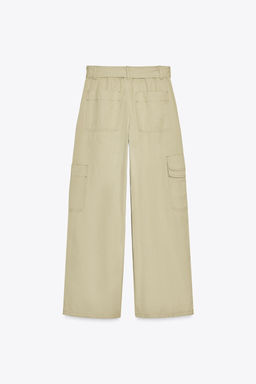 VOLUME CARGO TROUSERS - Zara фото 4