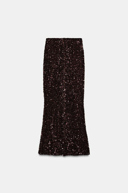 LONG sequin SKIRT - Zara фото 7