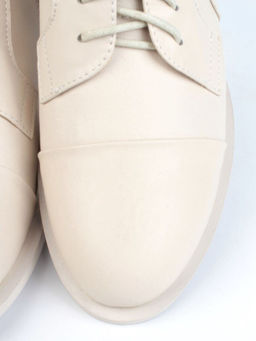 03-YP9862M BEIGE Полуботинки женские (натуральная кожа)