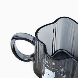 Кружка стеклянная новогодняя «С Новым годом!», 260 мл