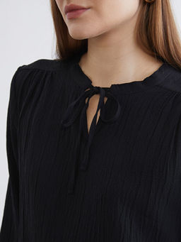 Ba?lamal? Yaka Dokulu Bluz