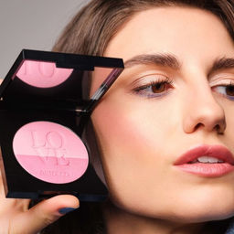 лимитка ARTDECO Румяна двухцветные Blush Couture тон Denim beauty , 9 г  фото 6