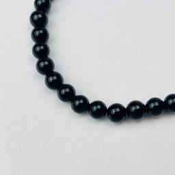 Браслет из черного Агата 17 см