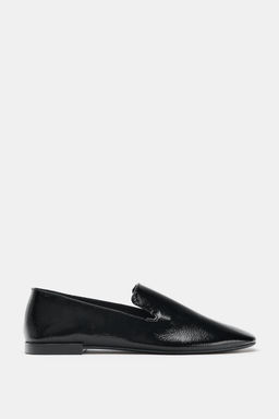 PATENT-EFFECT LOAFERS - Zara фото 6