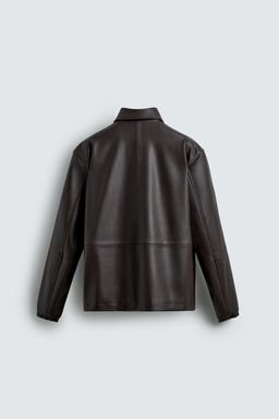 FAUX LEATHER JACKET
