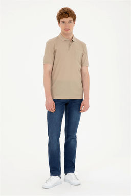 U. S. Polo Assn / Мужская футболка светло-хаки - U.s. polo assn фото 4