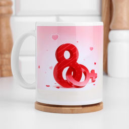 Кружка сублимация С 8 Марта! Венера, с нанесением - Дарим красиво фото 2