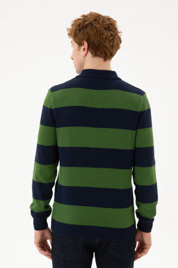 Мужской зеленый свитер - U.s. polo assn фото 12