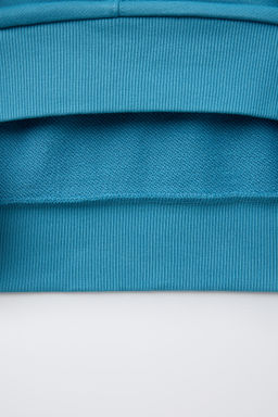 PLAIN SWEATSHIRT WITH EMBOSSED SLOGAN - Zara фото 4