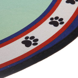 Коврик - лежанка для животных "ЛАПУСИКИ", мистер Айки, цвет как на фото d-60см (лейбл)